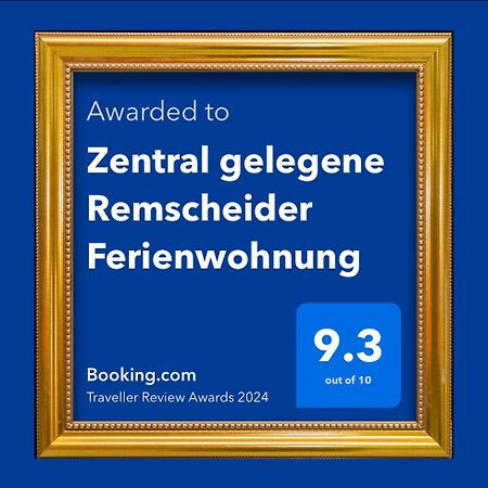 Zentral Gelegene Remscheider Ferienwohnung Eksteriør bilde
