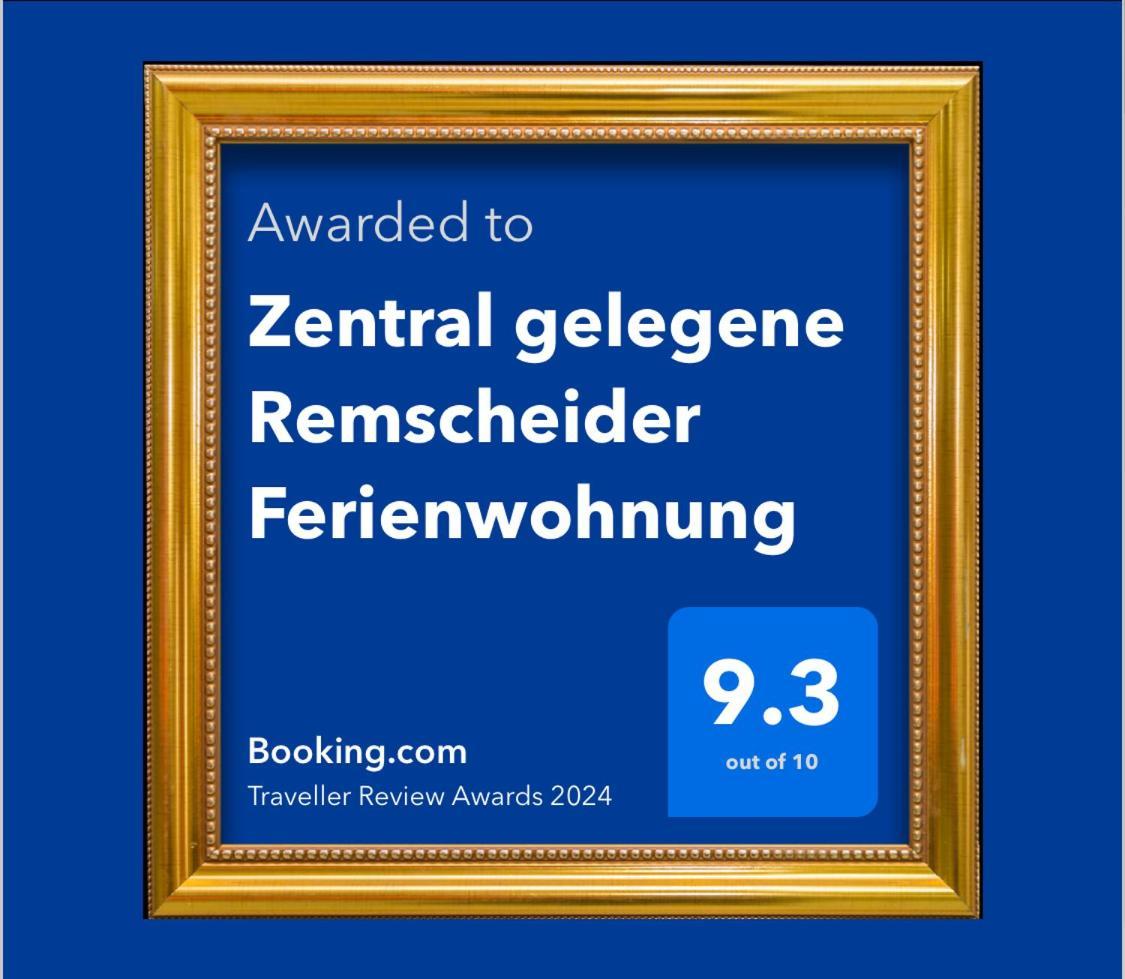 Zentral Gelegene Remscheider Ferienwohnung Eksteriør bilde